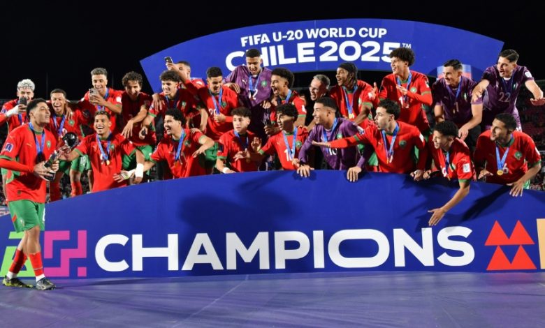Équipe marocaine U20 championne du monde 2025 - Les Lionsceaux célèbrent leur victoire historique